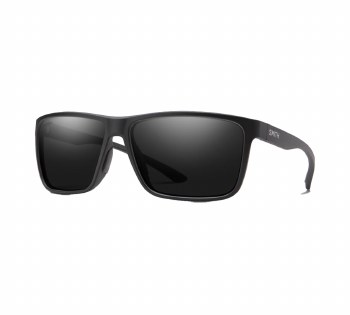 Riptide - Matte Black Frame - ChromaPop Glass Polarized Blue Mirror