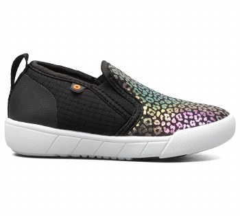 Kid's Kicker II Slip on Rainbow Leopard- PHASE OUT
