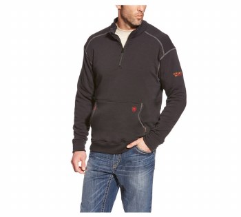 Men's Fire Resistant Polartec 1/4 Zip Fleece