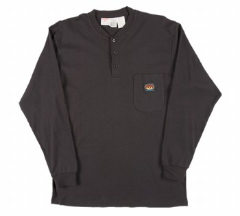 Men's Henley T-Shirt - BTF457/FR0101BK