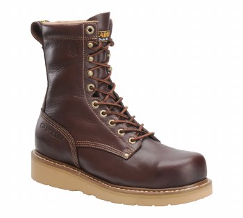 Men's 8-inch Broad Toe Wedge Work Boot