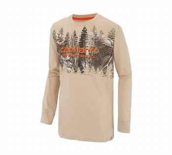 Boys' Long-Sleeve Tee &quot;Out Hunt Them All&quot;