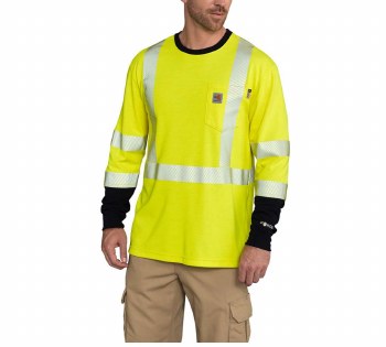 Men's FR High Vis Force Long Sleeve T Shirt