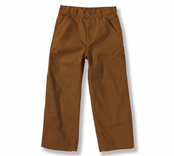 Infant Loose-Fit Canvas Utility Bootcut Work Pant