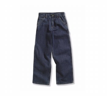 Boys' Washed Denim Dungaree