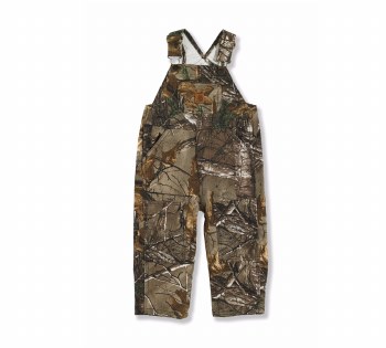 Boys' Infant/Toddler Washed Realtree Xtra Bib Overalls