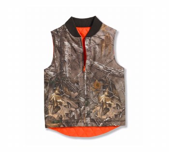 Boys' Reversible Camo Vest