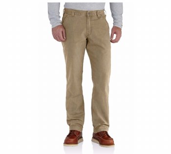 Men's Rugged Flex Relaxed Fit Canvas Work Pant