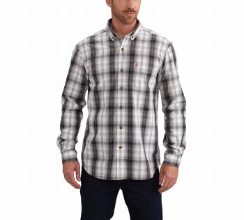 Men's Essential Plaid Button Down LS Shirt