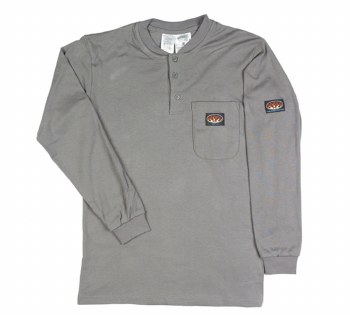 Men's Henley T-Shirt - GTF454/FR010GY