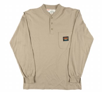 Men's Henley T-Shirt - KTF452/FR010KH