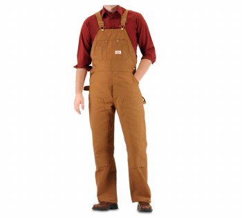 Men's Made in USA Heavy Duty Duck Bib Overalls