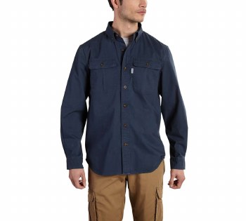 Men's Foreman Solid Long-Sleeve Work Shirt
