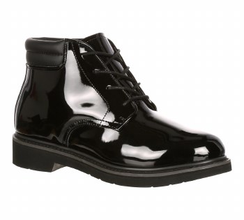 Men's Dress Leather High Gloss Chukka