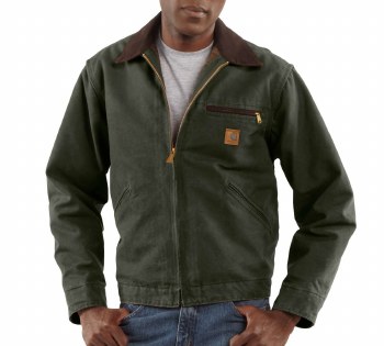 Men's Sandstone Detroit Jacket/Blanket Lined