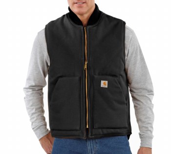 Men's Duck Vest/Arctic Quilt Lined