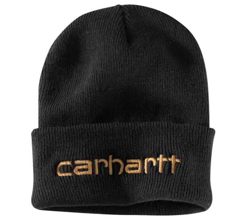 Men's Knit Insulated Logo Graphic Cuffed Beanie - All Seasons