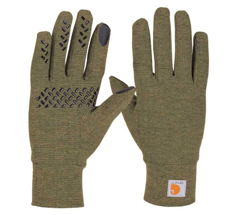 carhartt mens heavyweight force liner glove