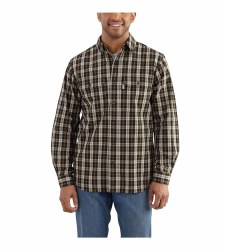 Men's Fort Plaid Long Sleeve Shirt