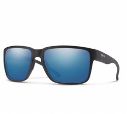Emerge Matte Black Frames ChromaPop Polarized Blue Mirror Lens