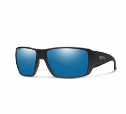 Guide's Choice XL Matte Black Frame ChromaPop Glass Polarized Blue Mirror Lens
