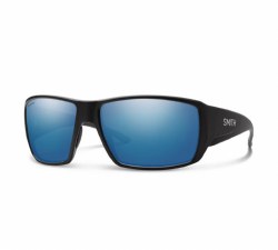 Guide's Choice Matte Black Frames ChromaPop Polarized Blue Mirror Lens