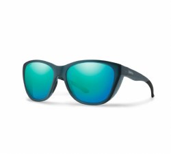Shoal Matte Pacific Crystal Frame ChromaPop Glass Polarized Opal Mirror Lens