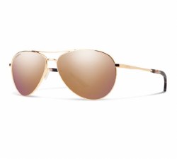 Langley 2 Rose Gold Frame ChromaPop Polarized Rose Gold Mirror Lens