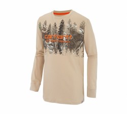 Boys' Long-Sleeve Tee "Out Hunt Them All"