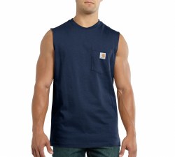 Men's Workwear Pocket Sleeveless T-Shirt