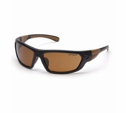 Carbondale Saftey Glasses with Sandstone Bronze Lenses