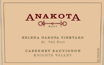 Anakota Helena Dakota Vineyard Cabernet Sauvignon 2019