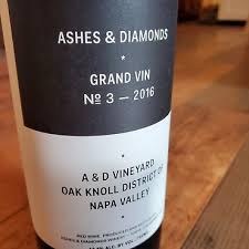 Ashes and Diamonds Grand Vin Oak Knoll District 2016 750ml