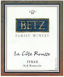 Betz Family Vineyards La Cote Rousse 2016 750 ml