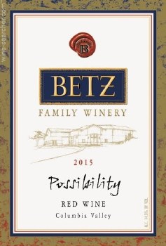 Betz Family Winery Possibility Red Blend 2015 750 ml