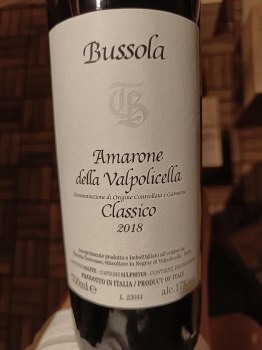 Tommaso Bussola Amarone Classico DOCG 2019 (750 ml)