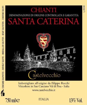 Castelvecchio Santa Caterina Chianti 2021  DOCG