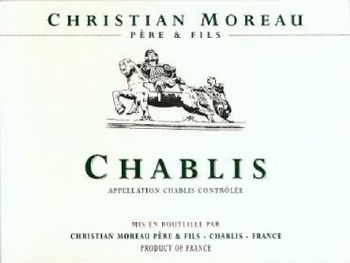 Christian Moreau Pere &amp; Fils Chablis 2018 750 ml