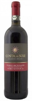 Costa al Sole Organic Nero D'Avola DOC 2021