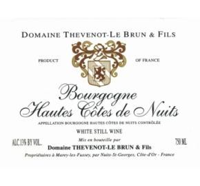 Thevenot Le Brun Bourgogne Hautes Cotes de Nuits 2018