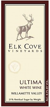 Elk Cove Ultima Dessert Wine 2008, 375 ml