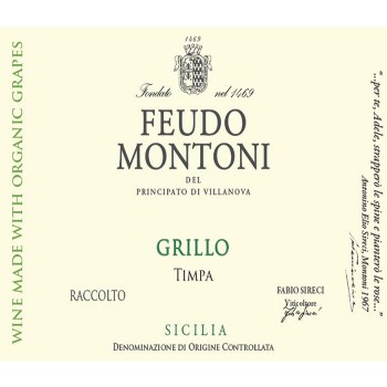 Feudo Montoni Organic Grillo 2021