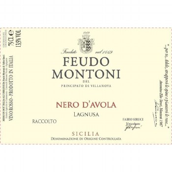 Feudo Montoni Nero DAvola 2019