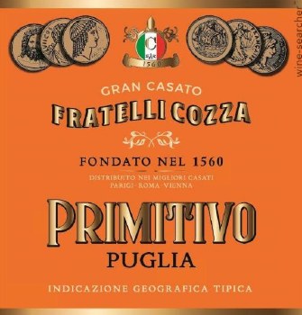 Fratelli Cozza Primitivo NV 750ml