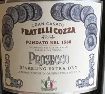 Fratelli Cozza Sparkling Extra Dry Prosecco 750ml