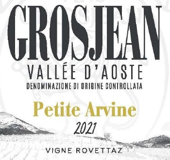 Grossjean Petit Arvine 2023