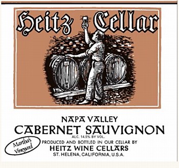 Heitz Wine Cellars Martha's Vineyard Cabernet Sauvignon 2010