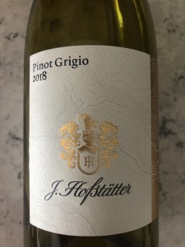 J Hofstatter Pinot Grigio 2021