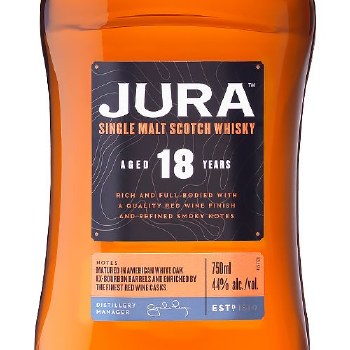 Jura 18 Year Single Malth Scotch Whiskey
