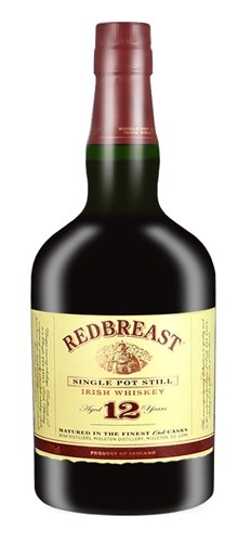 Redbreast Single Pot Still Irish Whiskey 12 YR. 750ml.